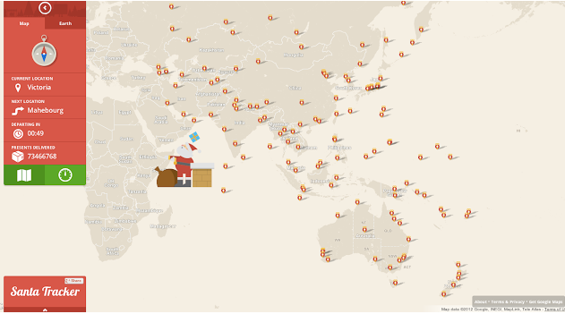Google, sur la piste du père noël