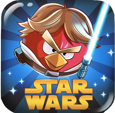 Icone angry birds star wars