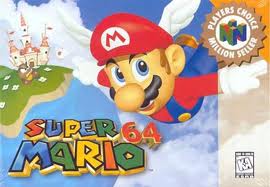Boîte du jeu super mario 64 sur nintendo 64