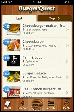 Les derniers burgers ajoutés sur BurgerQuest