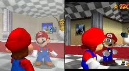Reflet Super Mario 64 DS
