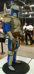 Clone trooper en Lego à Geekopolis