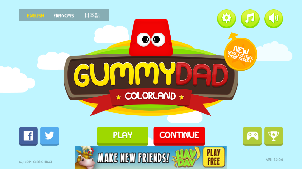 Gummydad Colorland sur Android